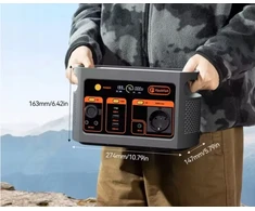 Nešiojamoji elektrinė FlashFish E103 300W 179Wh 56000mAh Powerbank