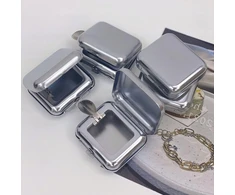Nešiojamoji peleninė 6X53X2CM METALINĖ KIŠENĖ MAŽA, ATVARI, PRAKTIŠKA