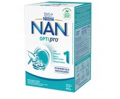 Nestle NAN OPTIPRO 1 pienas kūdikiams nuo 0 iki 6 mėnesių 6x 650 g