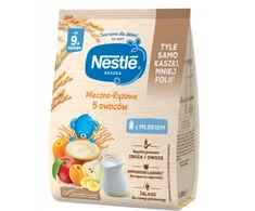 Nestle pieno ir ryžių košė 5 vaisiai 230g