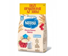 NESTLE Pieno ir ryžių košė Aviečių - 4 mėn. 300g