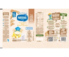 Nestlé pieno ir ryžių košės bananai 230g