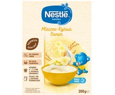 Nestle Pieno ir ryžių košės bananas po 6 mėnesių 230 g