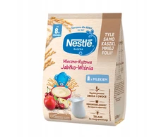 NESTLE pieno-ryžių košė obuolių-vyšnių po 8 mėn 230g