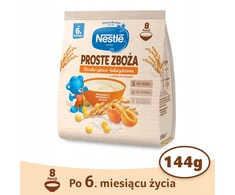 Nestlé Proste Zboża Ryžių ir kukurūzų košės abrikosai po 6 mėnesių 144 g