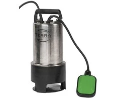 Terra Nešvaraus vandens siurblys TR 1101 INOX, 7 m-260l/min-1100 W