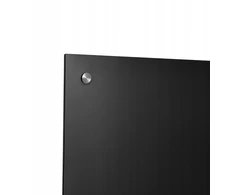[neu.haus] Stiklo virtuvės plokštė 70 x 50 cm Juoda