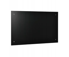 [neu.haus] Stiklo virtuvės plokštė 70 x 50 cm Juoda