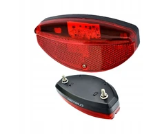 Nexelo Dviračio žibintas galinis dviračio žibintas su generatoriumi 6V 3LED 0.2W bagažine
