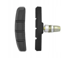 Nexelo V-Brake dviračio stabdžių kaladėlės 2 vnt, prisukami trinkelės, 70 mm, simetriški