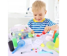 Nicekids PLASTIKAS PASAS VAIKAMS GEL DIY CREATIVE RINKINYS AQUA GEL