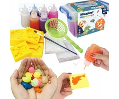 Nicekids PLASTIKAS PASAS VAIKAMS GEL DIY CREATIVE RINKINYS AQUA GEL