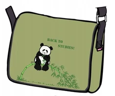 NICI - Krepšys, torebka Szkolna na ramię - Panda "Back to Studies"