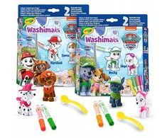 Crayola, Inc. Nickelodeon Kūrybinis rinkinys Crayola Washimals Šunyčiai Patruliai (Paw Patrol) 74-0287, 6 d.