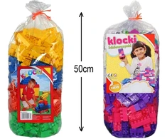 Nicola Toys DIDELI KONSTRUKCINIAI BLAKAI 100 vnt 2 spalvos 328/837