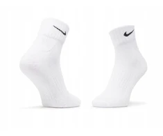 NIKE EVER DAY UNISEX KOJINĖS 42-46 DYDŽIO BALTOS 6 POROS