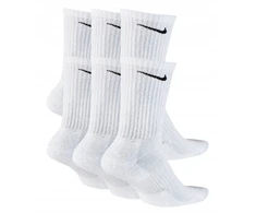 NIKE kojinės, 6 porų rinkinys, aukšta medvilnė, treniruotėms, dydis. 35-38