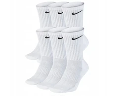 NIKE kojinės, 6 porų rinkinys, aukšta medvilnė, treniruotėms, dydis. 35-38
