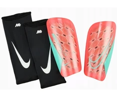 Nike Mercurial Lite futbolo blauzdinės - Raudonos