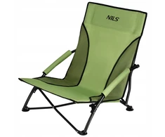Nils Camp NILS NC3035 Žalias BEACH CHAIR turistinis paplūdimio gultas
