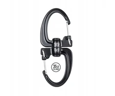 Nite Ize S-Biner 360 SlideLock dvigubas karabinas 3 juodas