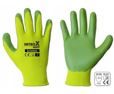Nitrilo pirštinės NITROX MINT dydis 7 RWNM7