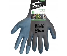 NITROX GRAY nitrilo darbo pirštinės 9 RWNGY9