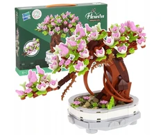 Nobo KONSTRUKCINIAI BLAKAI GĖLĖS MEDŽIS BONSAI MEDIS 462 ELEMENTAI