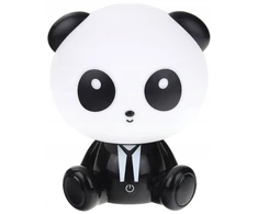 Nobo Lampka Nocna Dziecięca Meškiukas Panda Dla Dzieci Lampka na Biurko LED