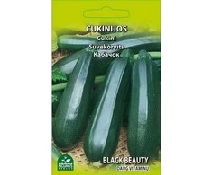 Nojaus Cukinijų sėklos 2g Juodas Beauty