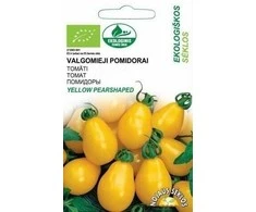 Nojaus Pomidorų sėklos Eco 0.1g Geltona Pearshaped