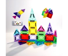 Norimpex 3D MAGNETINIAI KLUOKLIAI, MOKYMOSI KONSTRUKCIJA, DIDELI, MAGNETINĖ DĖLĖLĖ, 56 vnt.