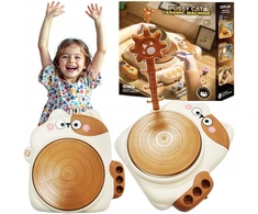 Norimpex Kūrybinis rinkinys vaikams POTERIAI RATAI DAŽAI MOLIS CAT Shape DIY