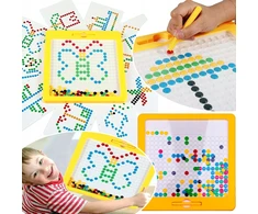 Norimpex Magpad Montessori magnetinė mozaikinė lenta vaikams