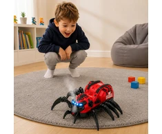 Norimpex Nuotoliniu būdu valdomas robotas Spider kvėpuoja garų šviesos garsu vaikams 3 4 5 6