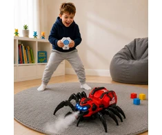 Norimpex Nuotoliniu būdu valdomas robotas Spider kvėpuoja garų šviesos garsu vaikams 3 4 5 6