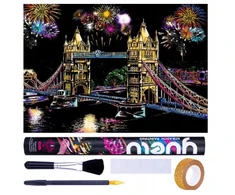 Norimpex Žaidimas „Scratch“ „Scratch“ žaidimas „Tuba Tower Bridge“.
