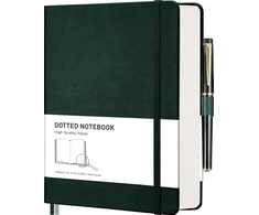 NOTEBOOK A5 320 PAGES NOTEBOX DOTS ŽURNALAS KIETŲ VIETŲ DIRBTINĖ ODA
