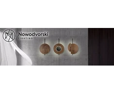 Sieninis šviestuvas NOWODVORSKI Lampa ścienna kinkiet ozdobny RING LED M 10281 10W Auksinė