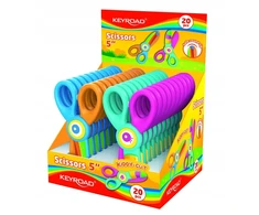 Nożyczki szkolne KEYROAD, 5, Kiddy-cut, plastikow