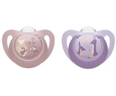 Nuk čiulptukas čiulptukas 2 vnt 18-36m First Choice Monkey/kengaroo Nuk