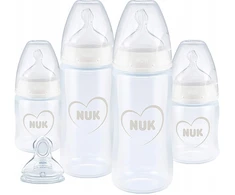 NUK First Choice 0–6 mėn didelis rinkinys 8 vnt
