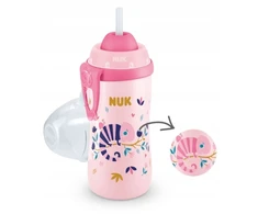 NUK FLEXI CUP KAMELEON vandens butelis su šiaudeliu 300ml