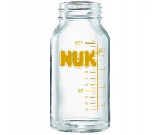 NUK MedicPro Siauros skylutės PP STIKLINIS BUTELIS 125ml Daugkartinio naudojimo