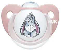 Nuk, Mikė Pūkuotukas, čiulptukas, silikoninis, 0-6m, 2 vnt.
