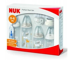 "NUK Perfect Start" buteliukų rinkinys, reguliuojantis temperatūrą 9el.
