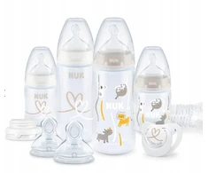 "NUK Perfect Start" buteliukų rinkinys, reguliuojantis temperatūrą 9el.