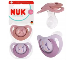 NUK SILICONE RAMINANTIS SOAT FIRST CHOICE 6-18m 2vnt KANGARO MONKEY