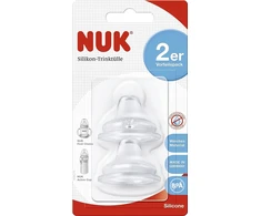 NUK silikoninis minkštas kandiklis 2 vnt.