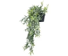 Nukaręs dirbtinis augalas 50cm žalias
